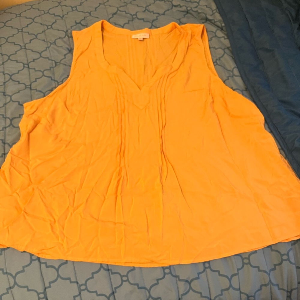 EUC Modcloth Vibrant Yellow Tank Top